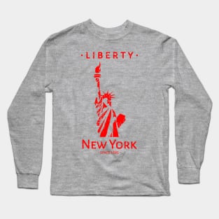 Liberty Statue New York Since 1885 Long Sleeve T-Shirt